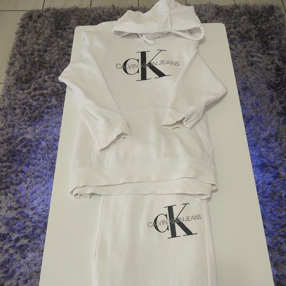 Calvin Klein Other - White Calvin Klein Track Suit